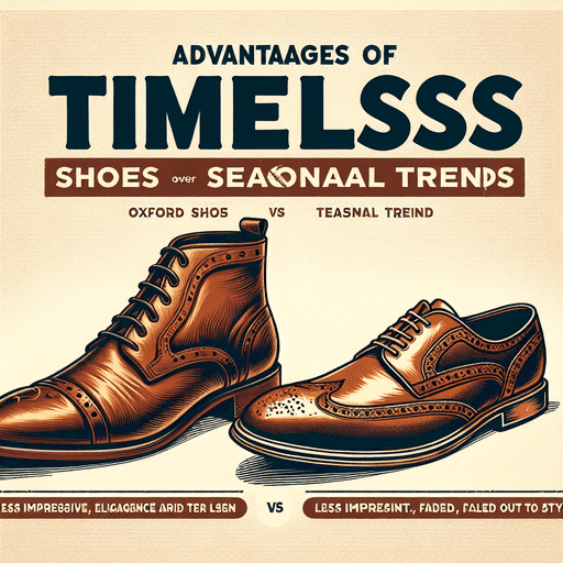 Keunggulan Sepatu Pria Timeless Dibandingkan Tren Musiman